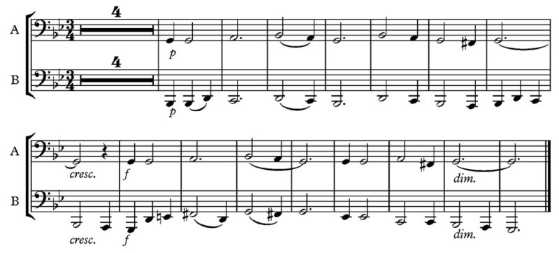 Student Brass - Bb Tuba - Bass Clef - Low